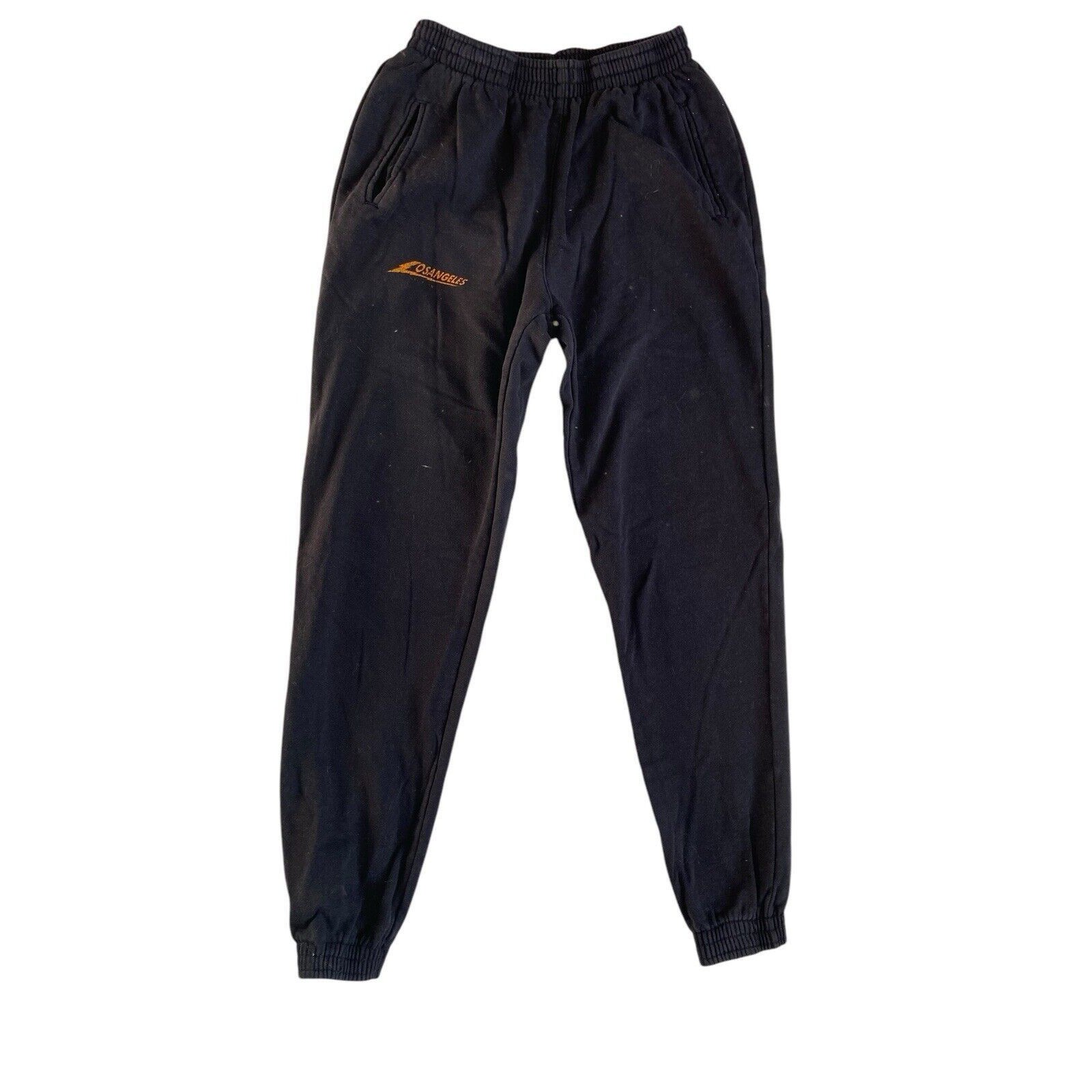 Brandy Melville Womens Los Angeles Sweatpants Joggers Size Xs/S Faded Black Os